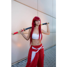 Fairy Tail Erza Scarlet Wig - Erza Scarlet Cosplay Costume Wig Prop