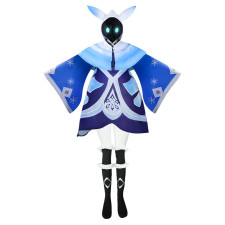 Cryo Abyss Mage Genshin Impact Cosplay Costume