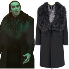 Renfield Dracula Costume - Black Coat Dracula Cosplay