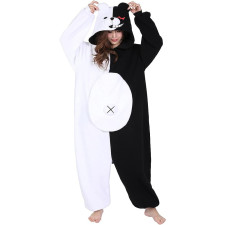 Danganronpa Monokuma Costume - Onesie Jumpsuit Monokuma Cosplay