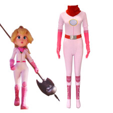 Super Mario Bros Princess Peach Costume - Jumpsuit Princess Peach Cosplay