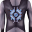Metroid Samus Aran Zero Suit Black Cosplay Costume