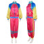 70's Era Retro Costume - Pink Tracksuit 70's 80's Cosplay