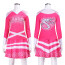 Zombies Addison Wells Costume - Seabrook Pink Cheerleading Uniform Addison Wells Cosplay