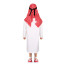 Arab Costume - White Dress with Keffiyeh Arab Cosplay