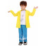Kids Charlie and the Chocolate Factory 2005 Charlie Bucket Costume - Yellow Coat Pants Set Charlie Bucket Cosplay