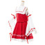 Touhou Project Hakurei Reimu Cosplay Costume
