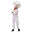Kids Back to The Future Doc Dr. Emmett Brown Costume - White Coat Dr. Emmett Brown Cosplay