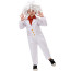 Kids Back to The Future Doc Dr. Emmett Brown Costume - White Coat Dr. Emmett Brown Cosplay