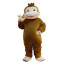 Giant Curious George Monkey Mascot Costume