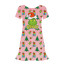 Girls The Grinch Dress Costume - Pink Dress Grinch Cosplay