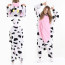 Kids Holstein Cow Costume - Onesie Jumpsuit Holstein Cow Cosplay