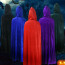 Medieval Hood Cloak Costume - Velvet Hood Cloak Cosplay