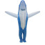 Kids Grey Shark Inflatable Costume - Grey Shark Cosplay