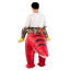 Jurassic World Red Tyrannosaurus Rex Dinosaur Inflatable Costume - Red T-Rex Dino Cosplay