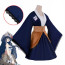Demon Slayer Hashibira Inosuke Costume - Blue Kimono Female Hashibira Inosuke Cosplay