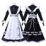 Rainbow Society Kanae Costume - Black Maid Dress Kanae Cosplay