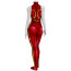 Street Fighter Chun-Li Costume - Red Bodysuit Chun-Li Cosplay