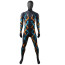 Dimension Twisting Superhero Halloween Costume -  Black Bodysuit Superhero Cosplay