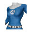 The Fantastic Four Movie 2025 Invisible Woman Vanessa Kirby Costume - Bodysuit Susan Storm Cosplay