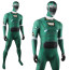 Power Rangers Green Ranger Costume - Bodysuit Mask Green Power Ranger Cosplay