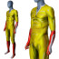 One Punch Man Saitama Costume - Yellow Muscle Pattern Bodysuit One Punch Man Cosplay