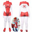 Marvel's Spider-Man Red White Spider-Woman Suit Costume - Bodysuit Red White Spider-Woman Suit Cosplay