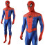 Spider-Man Classic Spider-Man Costume - Blue & Red Bodysuit Mask Spider-Man Cosplay