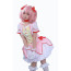 Puella Magi Madoka Magica Madoka Kaname Costume - White Pink Dress Madoka Kaname Cosplay