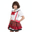 Love Live Superstar Maki Nishikino Costume - Red White Shirt Skirt Full Set Maki Nishikino Cosplay
