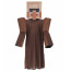 Kids Minecraft Villager Costume - Mask Suit Villager Cosplay
