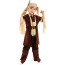 Boys Pirate Costume - Hat Shirt Boots Set Cosplay
