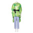 Star Wars Princess Leia Camo Endor Costume - Green Camo Poncho Pants Set Princess Leia Cosplay