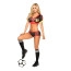 Sexy Football Girl Germany Team Costume