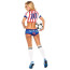 Sexy Football Girl USA Team World Cup Costume