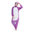 Kids Purple White Scales Unicorn Costume - Onesie Jumpsuit Purple White Scales Unicorn Cosplay