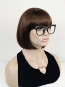Scoob Scooby Doo Velma Dinkley Wig - Velma Dinkley Cosplay Costume Wig Prop