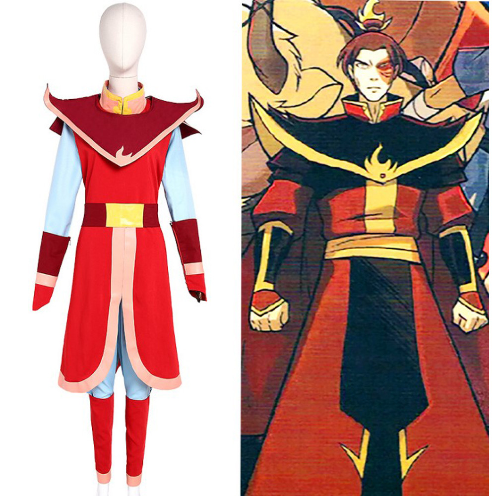 Fire Lord Zuko Last Airbender Cosplay Costume