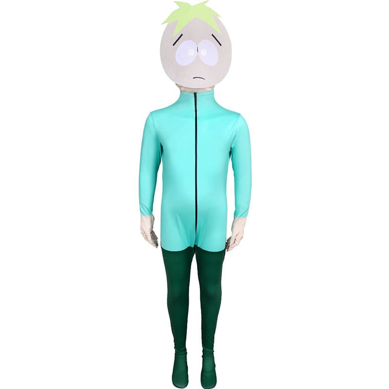 South Park Butters Costume - Bodysuit Mask Butters Cosplay