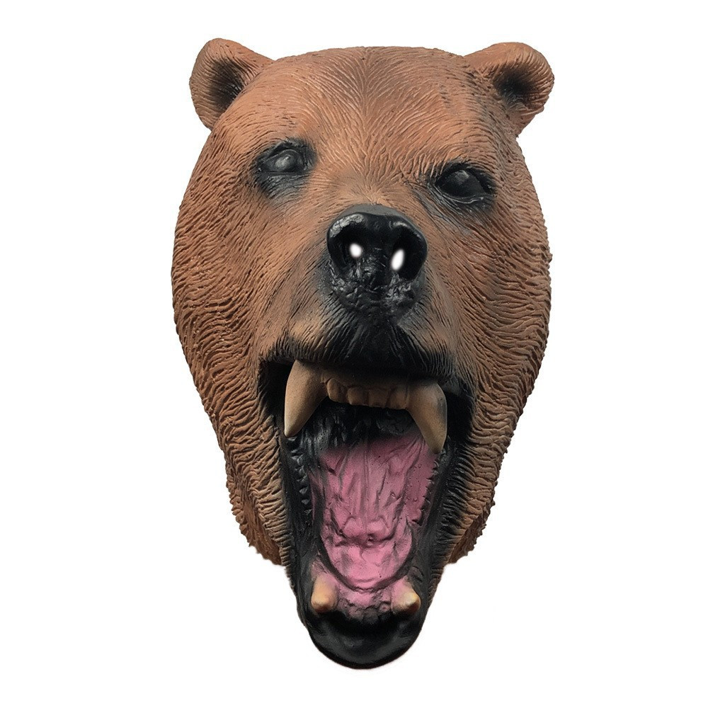 Brown Bear Mask Cosplay Costume
