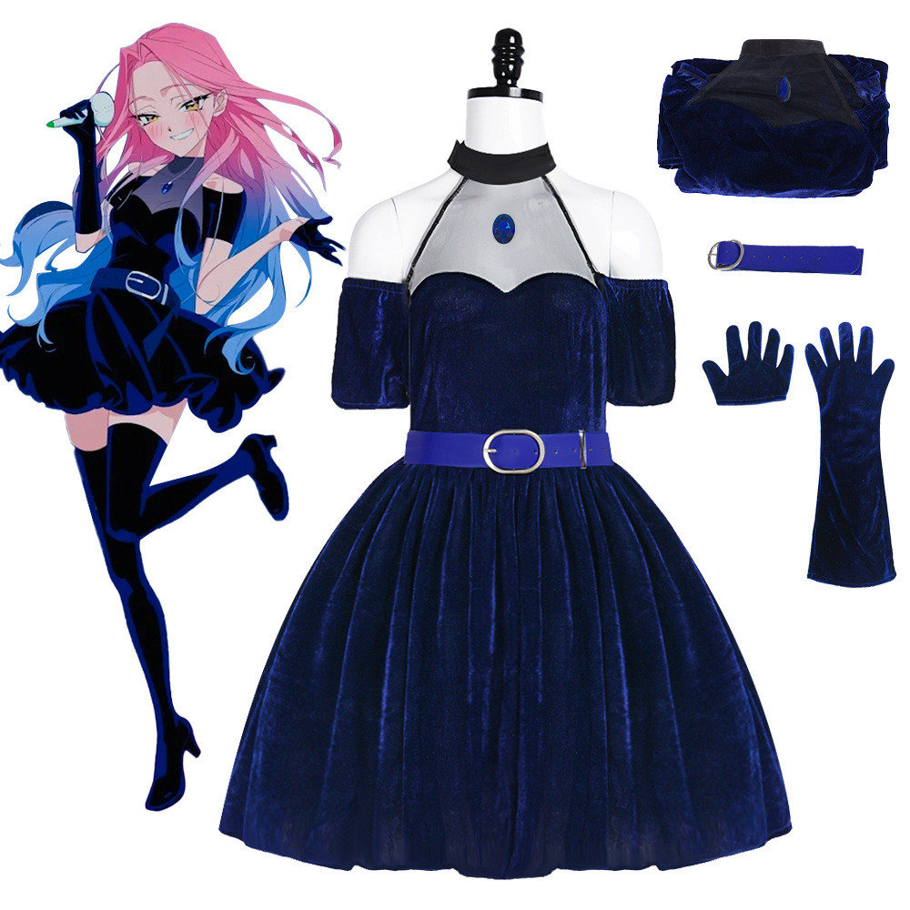 Alien Stage Mizi Costume - Dark Blue Dress Mizi Costume