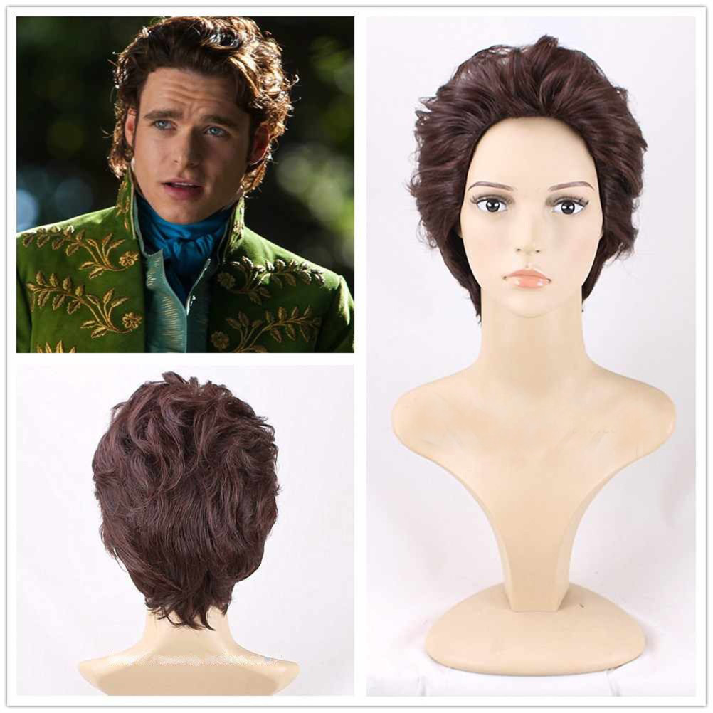 Cinderella Prince Charming Wig - Prince Charming Costume Wig Prop