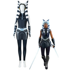 Kids and Adults Ahsoka Tano Costume - Full Set with Headgear Ahsoka Tano Cosplay