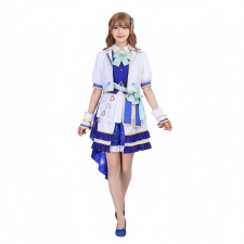 Vtuber Hoshimachi Suisei Costume - Full Set White Outfit Hoshimachi Suisei Cosplay
