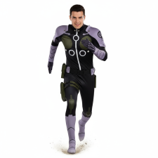 Kaiju No. 8 Kafka Hibino Costume - Black Bodysuit Accessories Kafka Hibino Cosplay