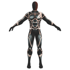 Deathstroke The Speed Force Costume - Black Bodysuit Mask Deathstroke Cosplay