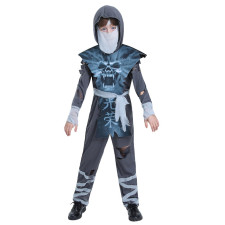 Boys Zombie Ninja Costume - Suit Mask Set Zombie Ninja Cosplay