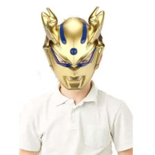 Kids Ultraman Zero Mask - Ultraman Zero Beyond Galaxy Glitter Cosplay Costume Mask With Light Effect