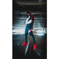 Fortnite Ikonik Costume - Hoodie Short Set Ikonik Cosplay