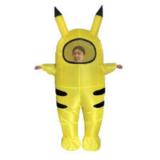 Among Us x Pikachu Inflatable Costume - Pikachu Cosplay